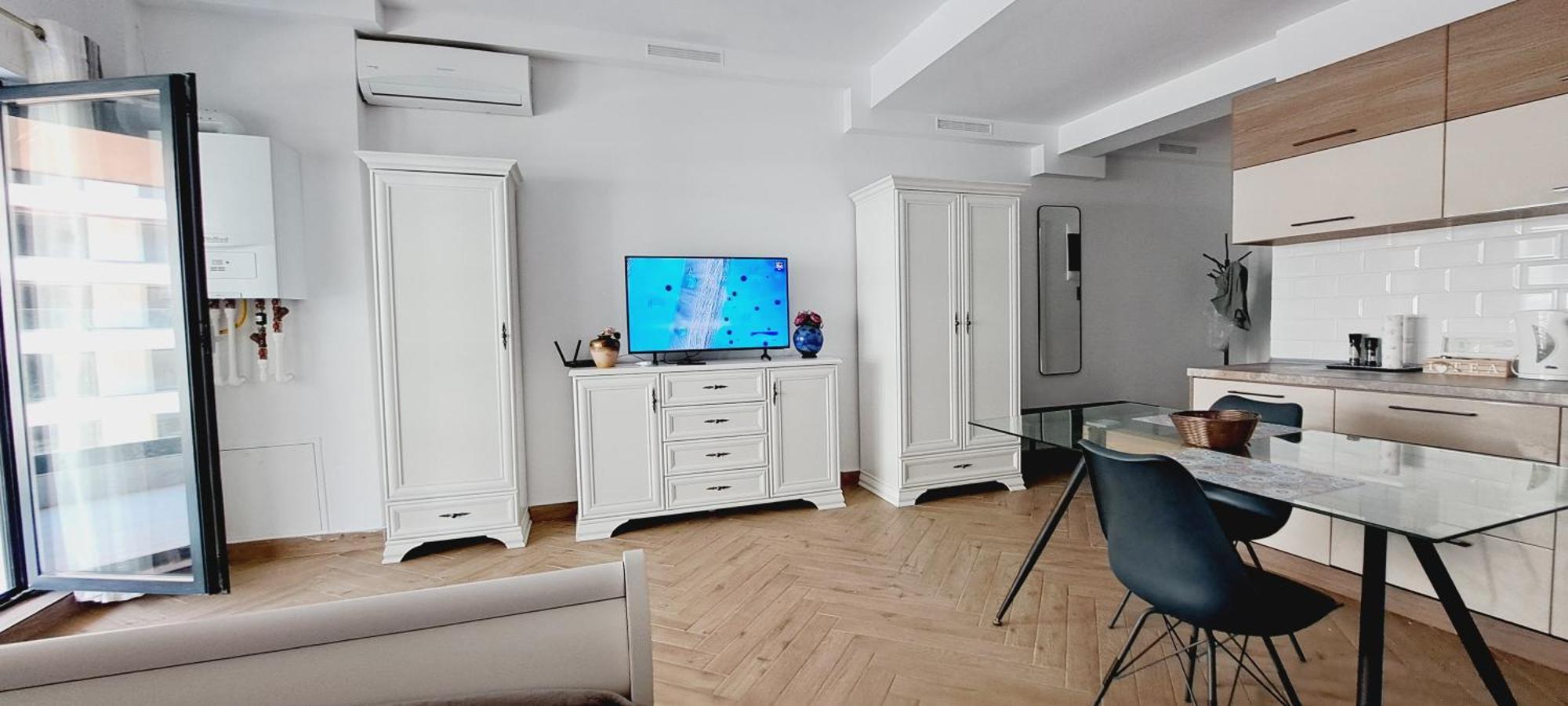 Mamaia Nord Studio La 10 M De Plaja Langa Cluburi Extérieur photo